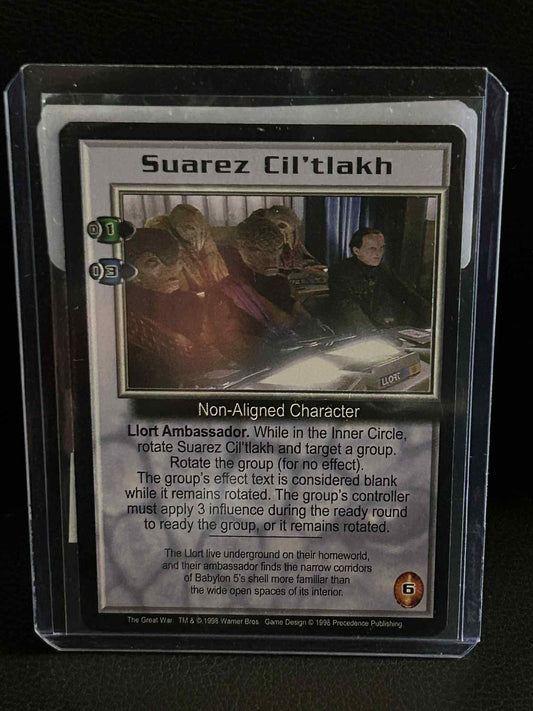 Suarez Cil'tlakh The Great War Babylon 5 Light Play