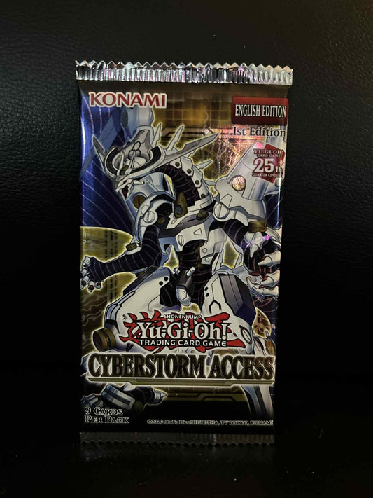 Cyberstorm Access Booster Pack Brand New Sealed Yu-Gi-Oh!