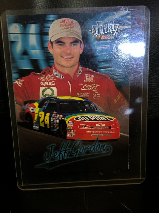 Jeff Gordon #4 1997 Fleer / Shoneys NASCAR Mäßig bespielte Sammelkarte