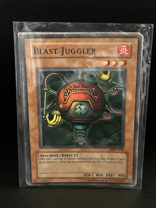 Blast Juggler - MRD-034 - Common - Unlimited Edition Metal Raiders Yu-Gi-Oh!