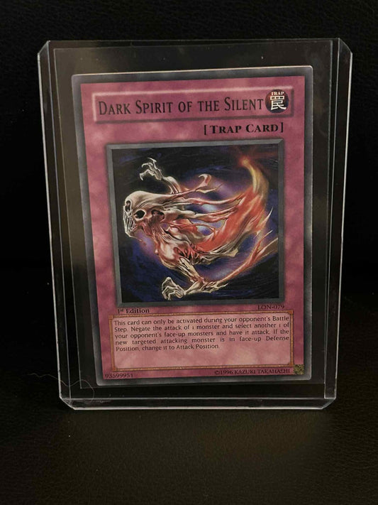 Dark Spirit of the Silent - LON-079 - Super Rare - 1st Edition Labyrinth of Nigh
