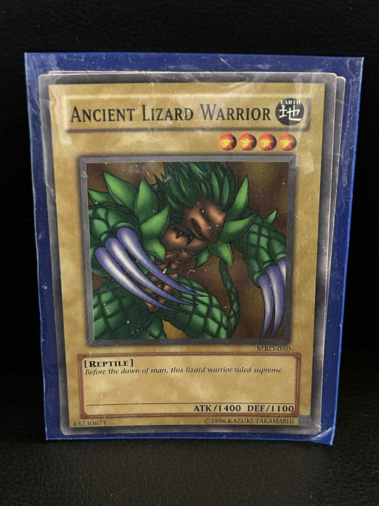 Ancient Lizard Warrior - MRD-050 - Common - Unlimited Edition Metal Raiders Yu-G