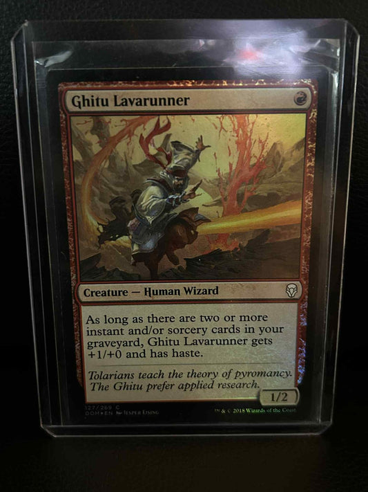 Ghitu Lavarunner - Foil Dominaria Magic: The Gathering
