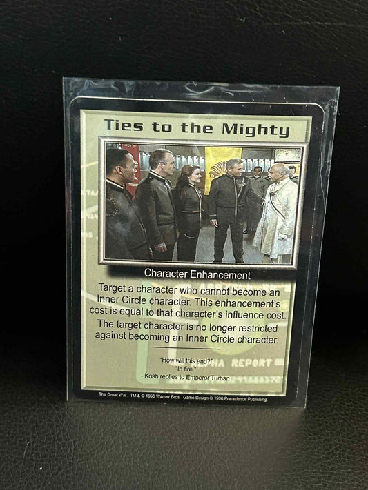 Ties to the Mighty The Great War Babylon 5 Light Play