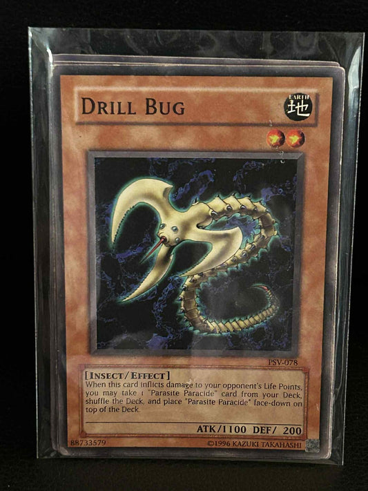 Drill Bug - PSV-078 - Common - Unlimited Edition Pharaoh's Servant Yu-Gi-Oh!