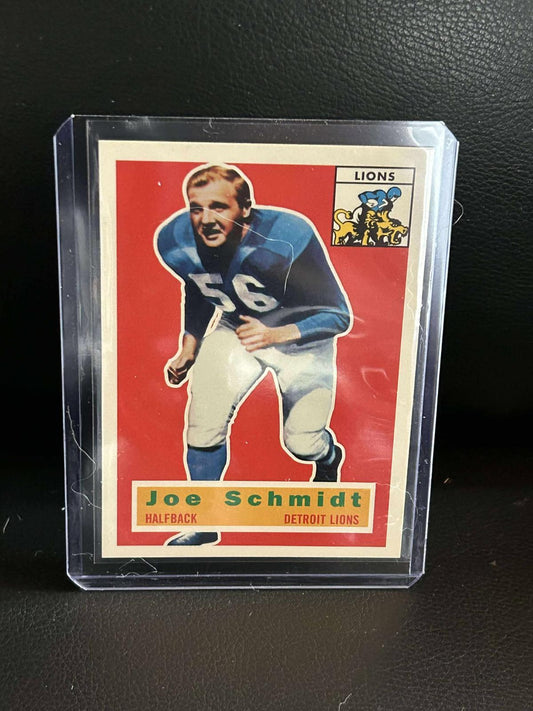 Joe Schmidt #44 | 1994 Topps Archives 1956 Reprint Football