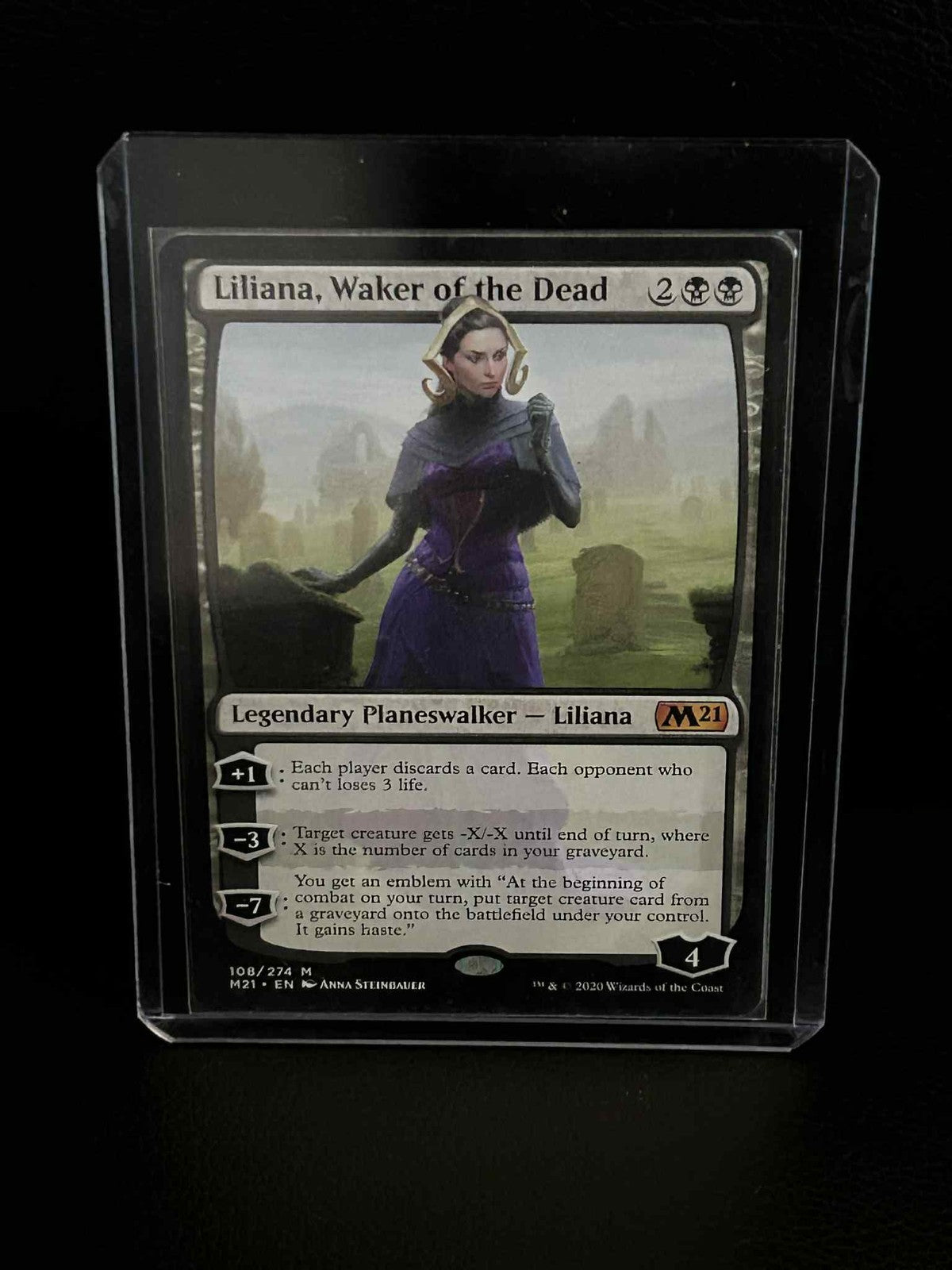 Liliana, Waker of the Dead Core Set 2021 Magic: The Gathering
