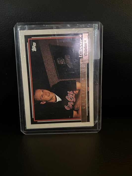 Cal Ripken Jr. #40 | 1992 Topps Gold Baseball