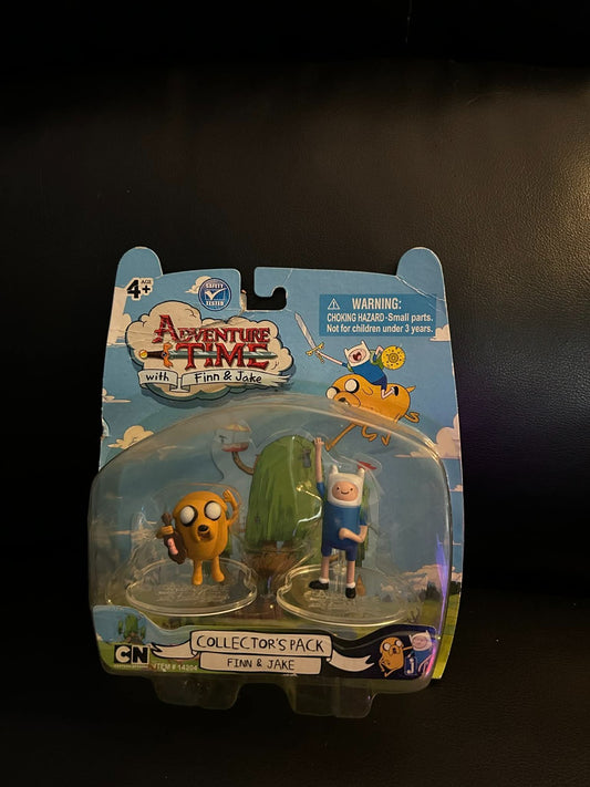 Adventure Time Collector's Pack Finn Jake Mini Actionfiguren 2er-Pack auf Karte