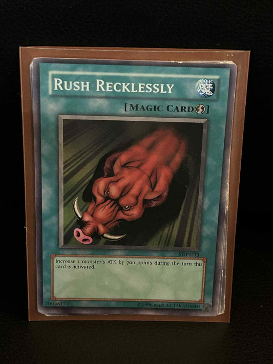 Rush Recklessly - SDP-033 - Common - Unlimited Edition Starter Deck: Pegasus Yu-
