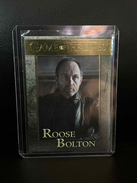 Roose Bolton [Gold] [131/150] #54 Season 6 A Game of Thrones Lightly Played