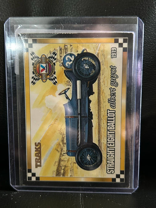 Straight Eight Ballot Albert Guyot 1919 [25] Valvoline 100 Years of Racing Traks Sammelkarte
