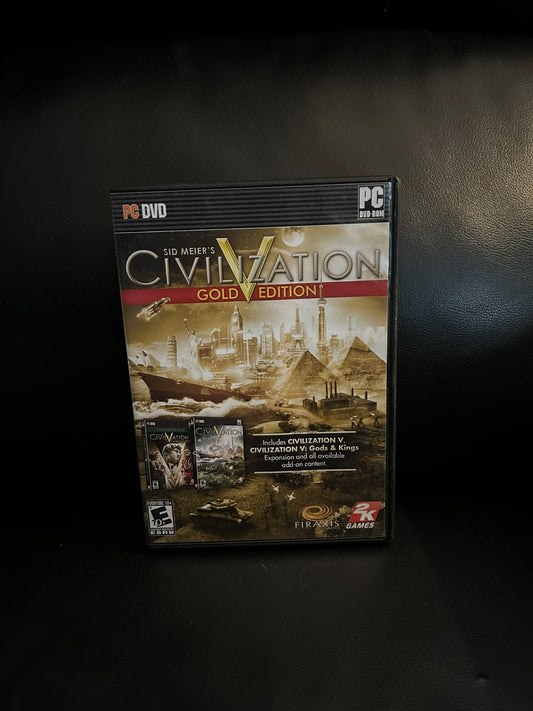 Sid Meier's Civilization V: Gold Edition (PC, 2013) Video Game