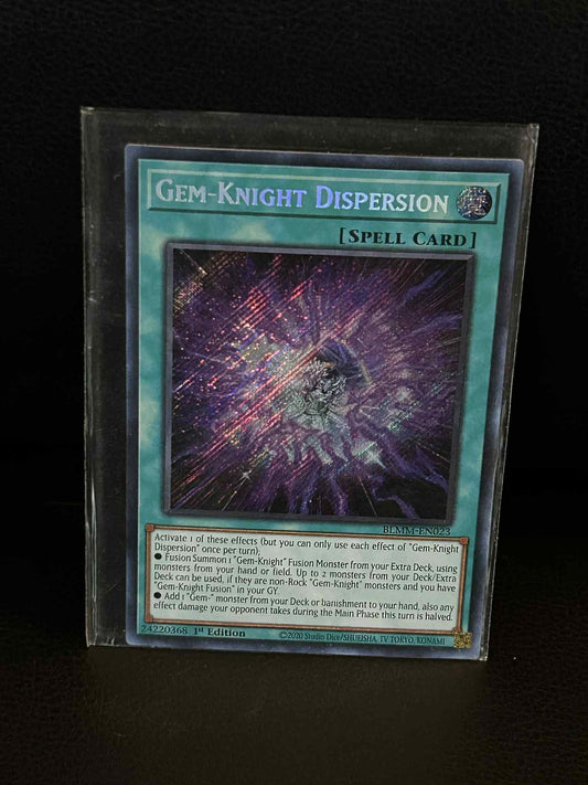 Gem-Knight Dispersion - BLMM-EN023 - Secret Rare - 1st Edition Battles of Legend