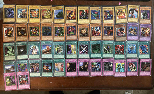 Yu-Gi-Oh Starter Deck: Joey (SDJ) Unlimited Full Complete 50 Card Set