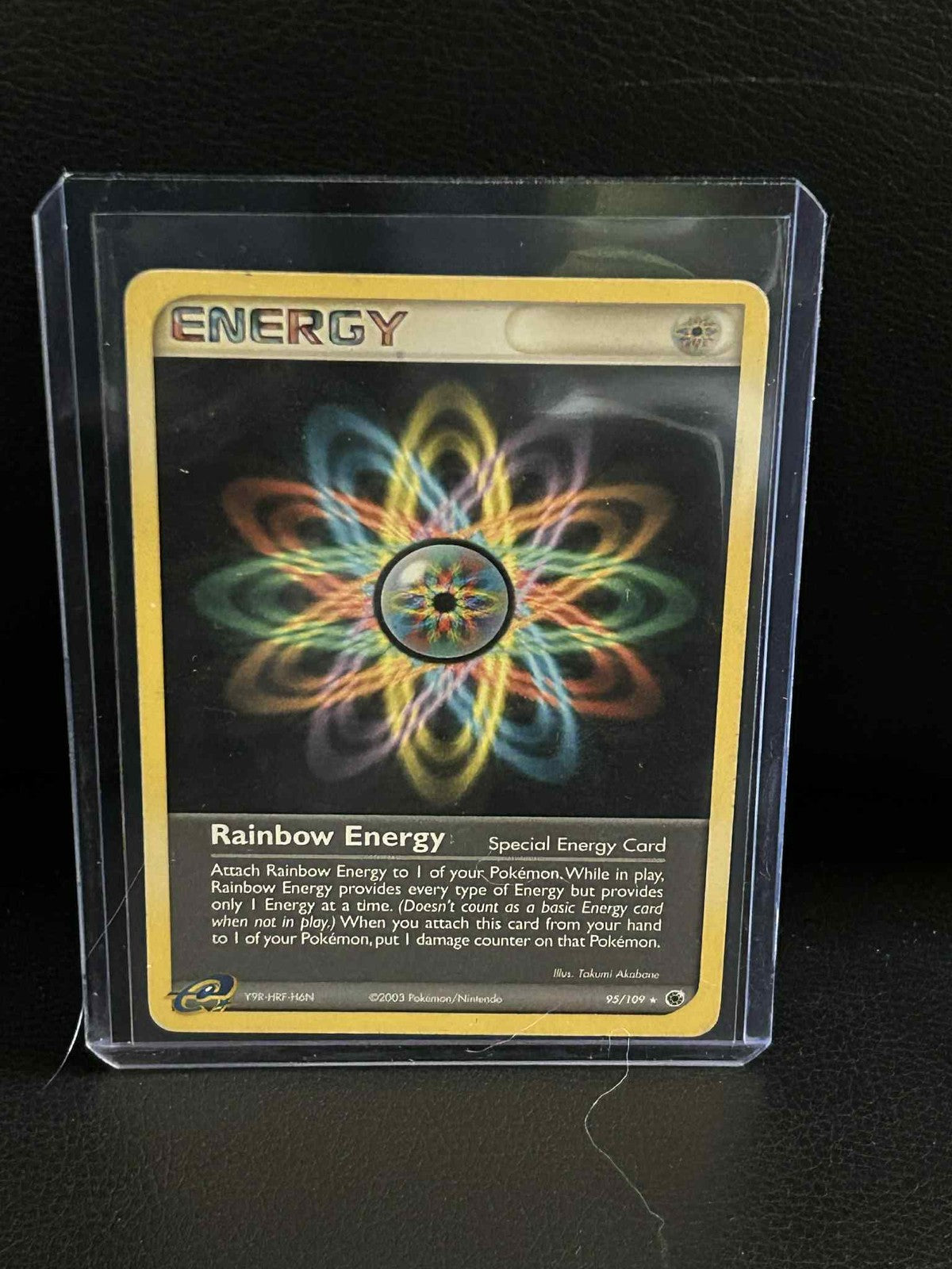 Rainbow Energy - 95/109 - Rare EX Ruby and Sapphire Pokemon