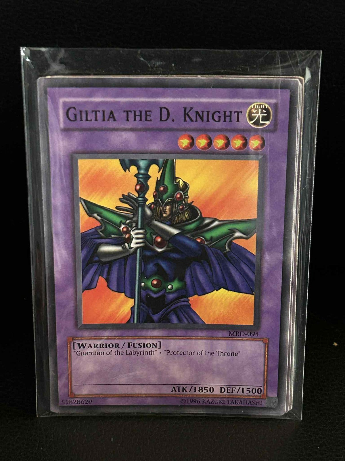 Giltia the D. Knight - MRD-094 - Common - Unlimited Edition Metal Raiders Yu-Gi-