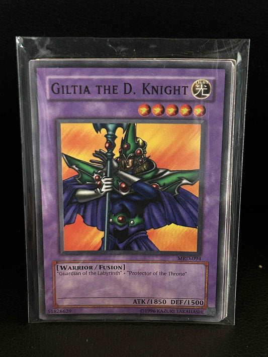 Giltia the D. Knight - MRD-094 - Common - Unlimited Edition Metal Raiders Yu-Gi-