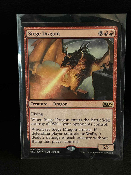 Siege Dragon Magic 2015 Magic: the Gathering Lightly Played, English