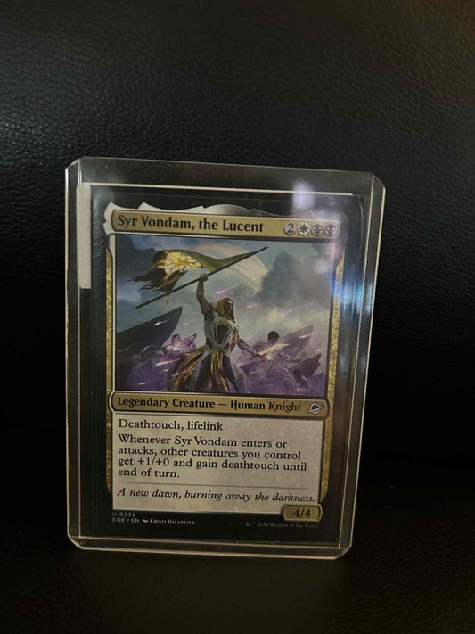 Syr Vondam, the Lucent Edge of Eternities Magic: The Gathering Near Mint, Englis