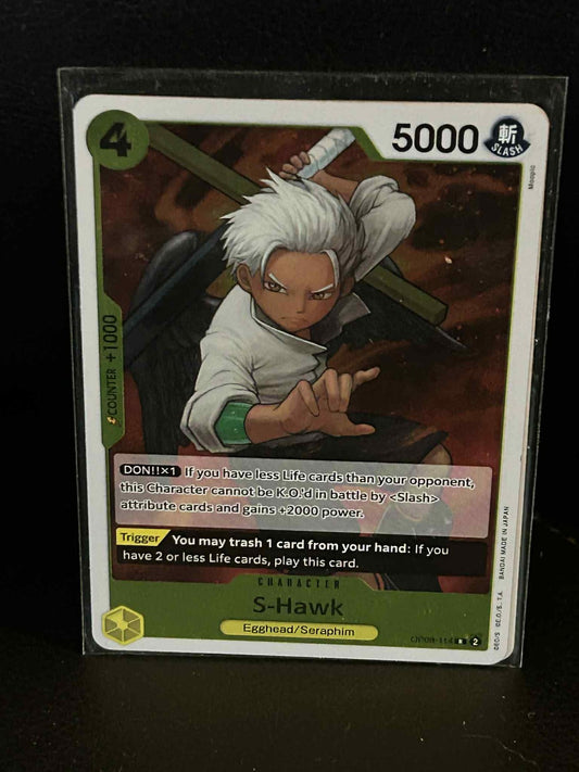 S-Hawk - OP08-114 - R - Foil Two Legends One Piece Lightly Played
