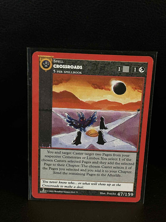Crossroads 47/159 - Second Edition Cryptid Nation: Second Edition MetaZoo Lightl