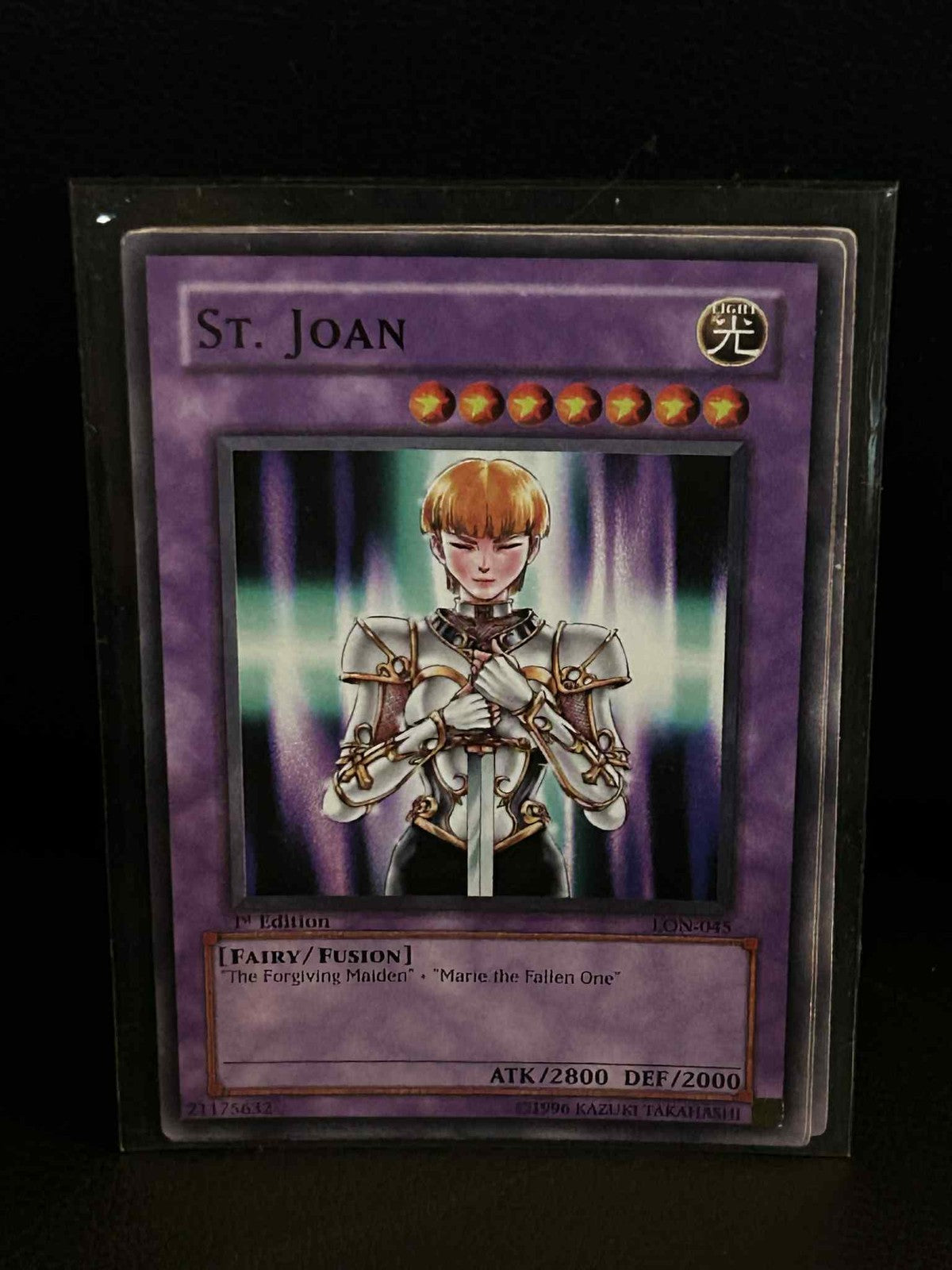 St. Joan - LON-045 - Common - 1st Edition Labyrinth of Nightmare Yu-Gi-Oh!