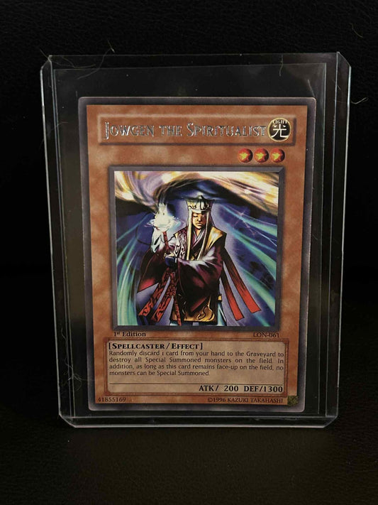 Jowgen the Spiritualist - LON-061 - Rare - 1st Edition Labyrinth of Nightmare Yu
