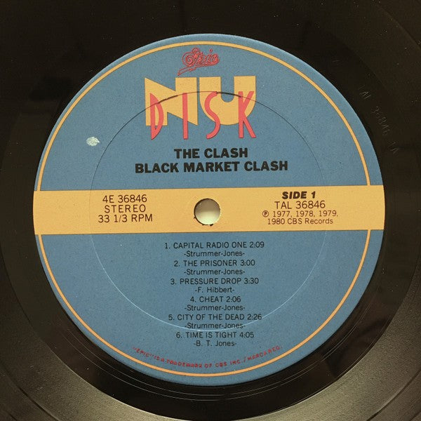 The Clash - Black Market Clash (10") (Sehr Gut (VG)) - 4003346005