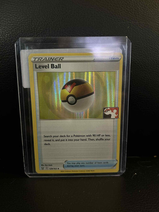 Level Ball - 129/163 - Uncommon Holo Prize Pack Series Cards Pokemon Lightly Pla