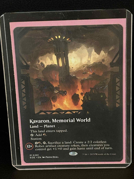 Kavaron, Memorial World - Borderless Edge of Eternities Magic: The Gathering