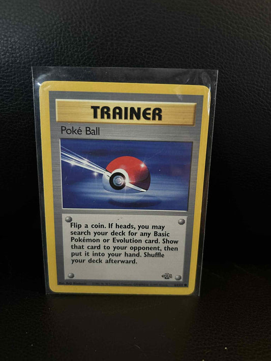 Poke Ball - 64/64 - Common - Unlimited Edition Jungle Pokemon