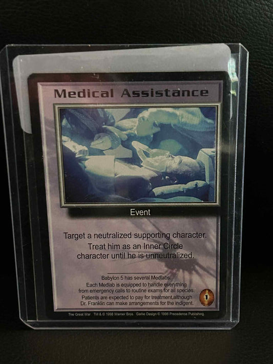 Medical Assistance The Great War Babylon 5 Light Play
