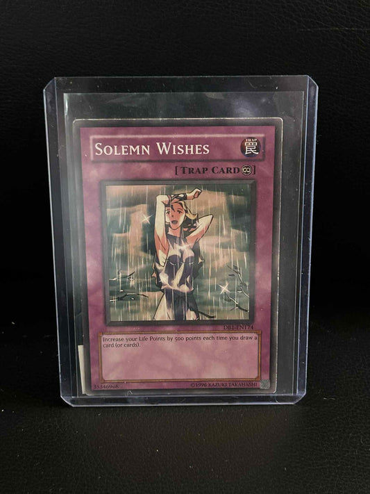 Solemn Wishes - DB1-EN174 - Common - Unlimited Edition Dark Beginning 1 Yu-Gi-Oh
