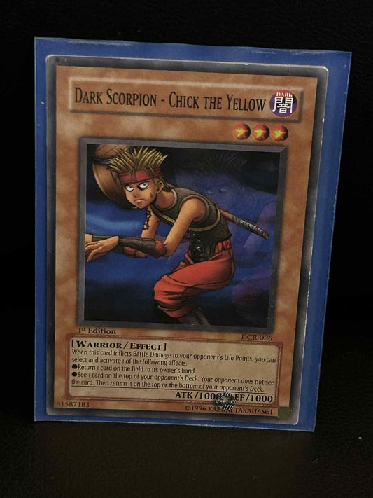 Dark Scorpion - Chick the Yellow - DCR-026 - Common - 1st Edition Dark Crisis Yu