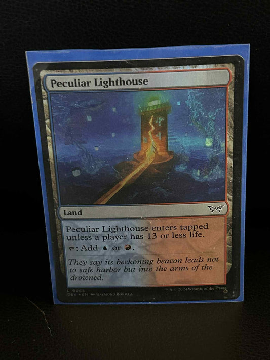 Peculiar Lighthouse - Foil Duskmourn: House of Horror Magic: The Gathering