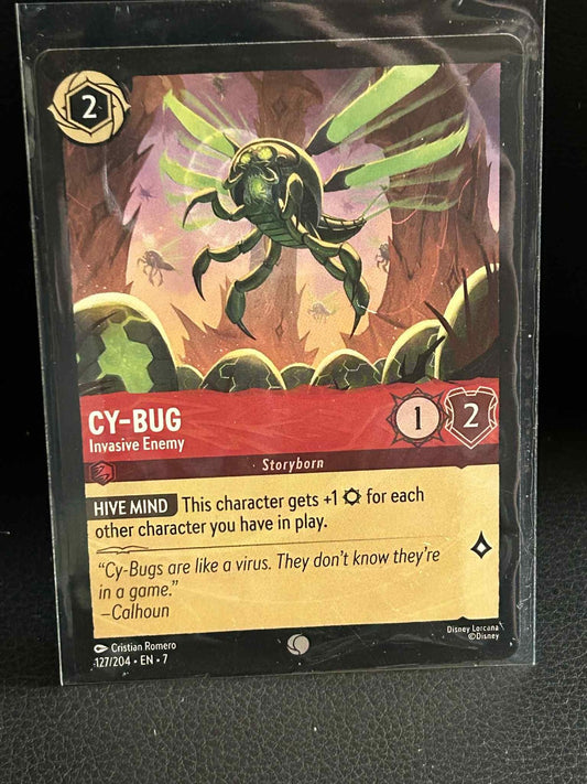 Cy-Bug - Invasive Enemy - 127/204 - Common Archazia's Island Disney Lorcana Near