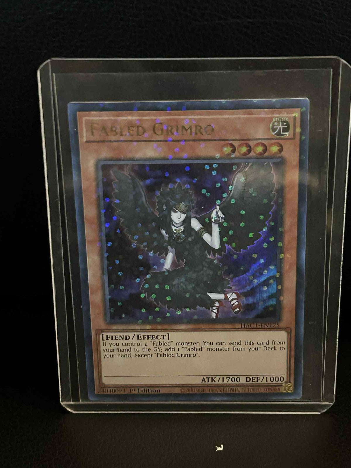 Fabled Grimro - HAC1-EN125 - Ultra Rare - 1st Edition (Duel Terminal) Hidden Ars