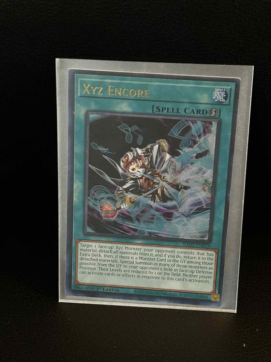 Xyz Encore - RA02-EN059 - Ultra Rare - 1st Edition 25th Anniversary Rarity Colle