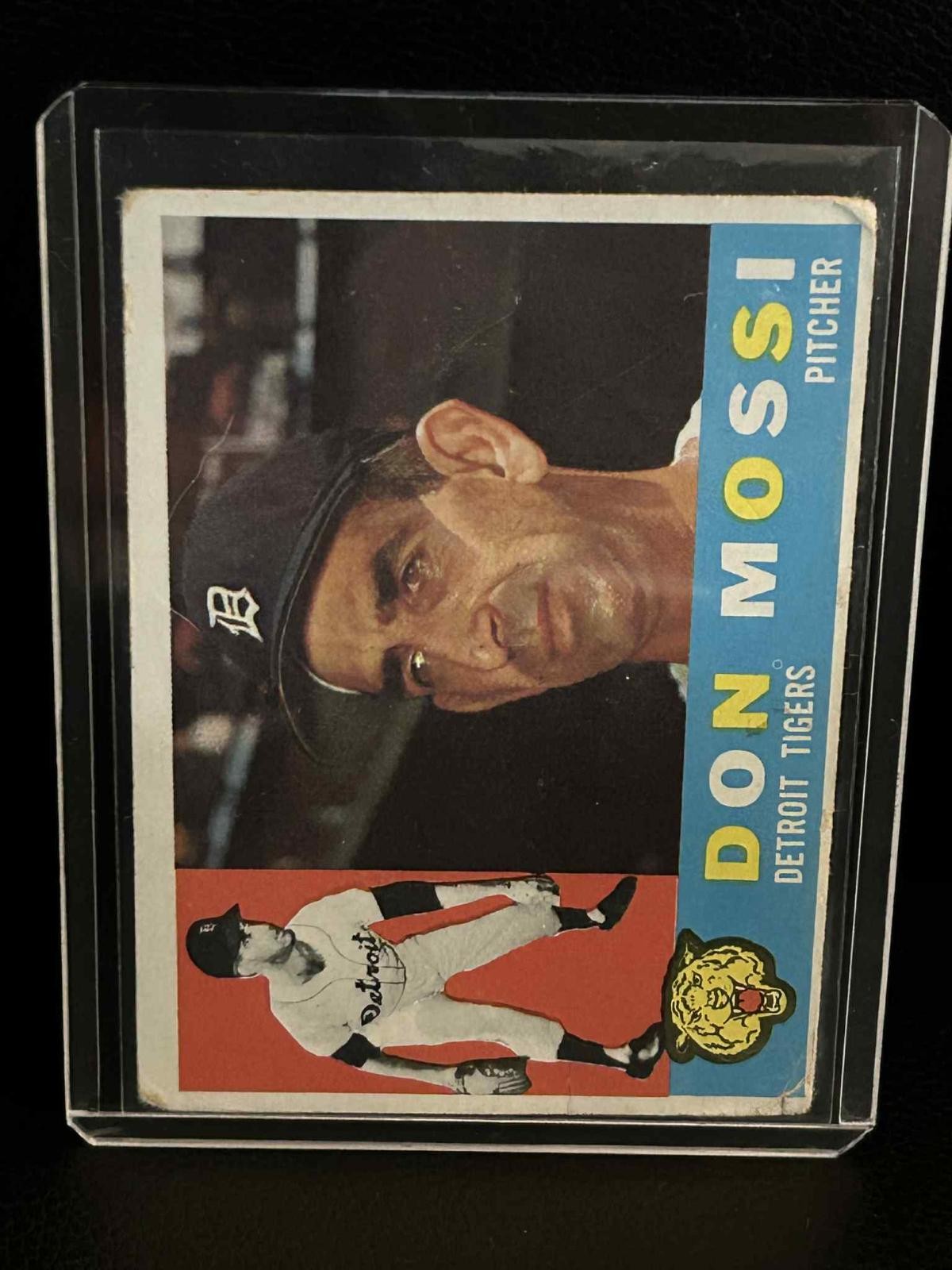 Don Mossi #418 | 1960 Topps 1960 Topps Baseball Leicht bespielte Sammelkarte