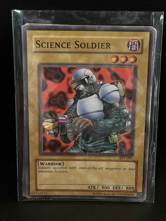 Science Soldier - PSV-097 - Common - Unlimited Edition Pharaoh's Servant Yu-Gi-O