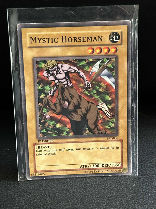 Mystic Horseman - SKE-007 - Common - 1st Edition Kaiba Evolution Yu-Gi-Oh! Moder