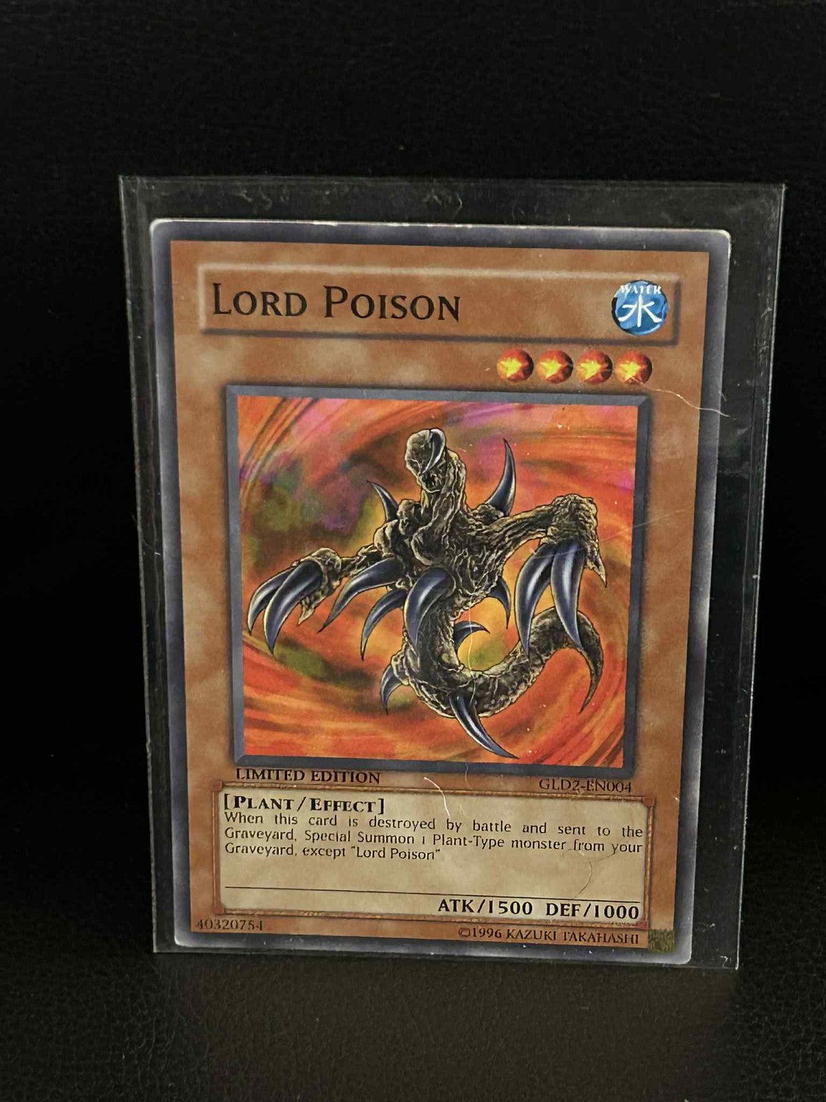 Lord Poison - GLD2-EN004 - Common - Limited Edition Gold Series 2 Yu-Gi-Oh! Mode