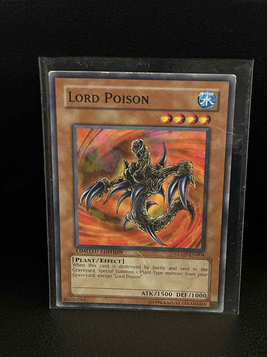 Lord Poison - GLD2-EN004 - Common - Limited Edition Gold Series 2 Yu-Gi-Oh!
