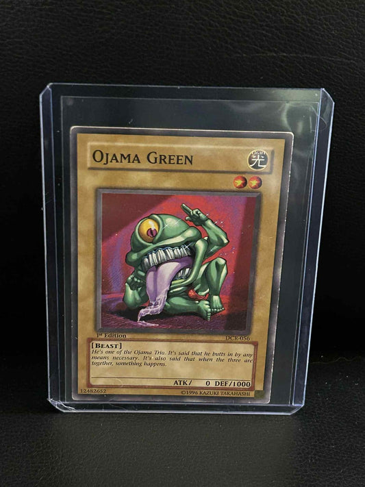 Ojama Green - DCR-056 - Common - 1st Edition Dark Crisis Yu-Gi-Oh! Moderately Pl
