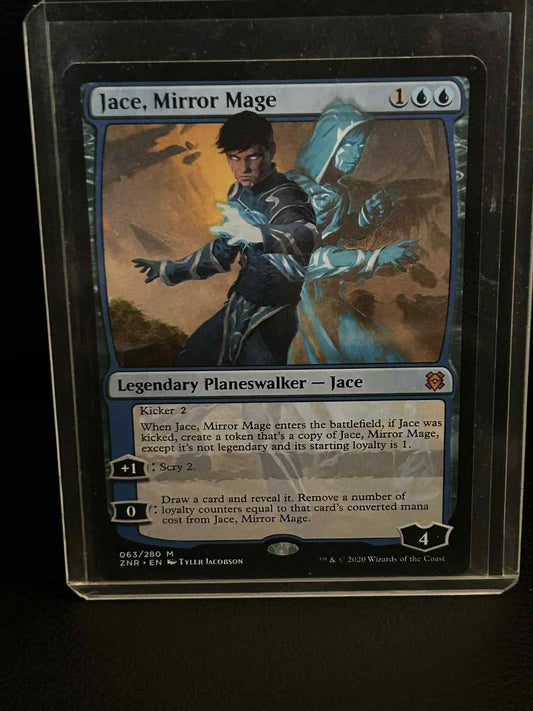 Jace, Mirror Mage Zendikar Rising Magic: the Gathering Lightly Played, English