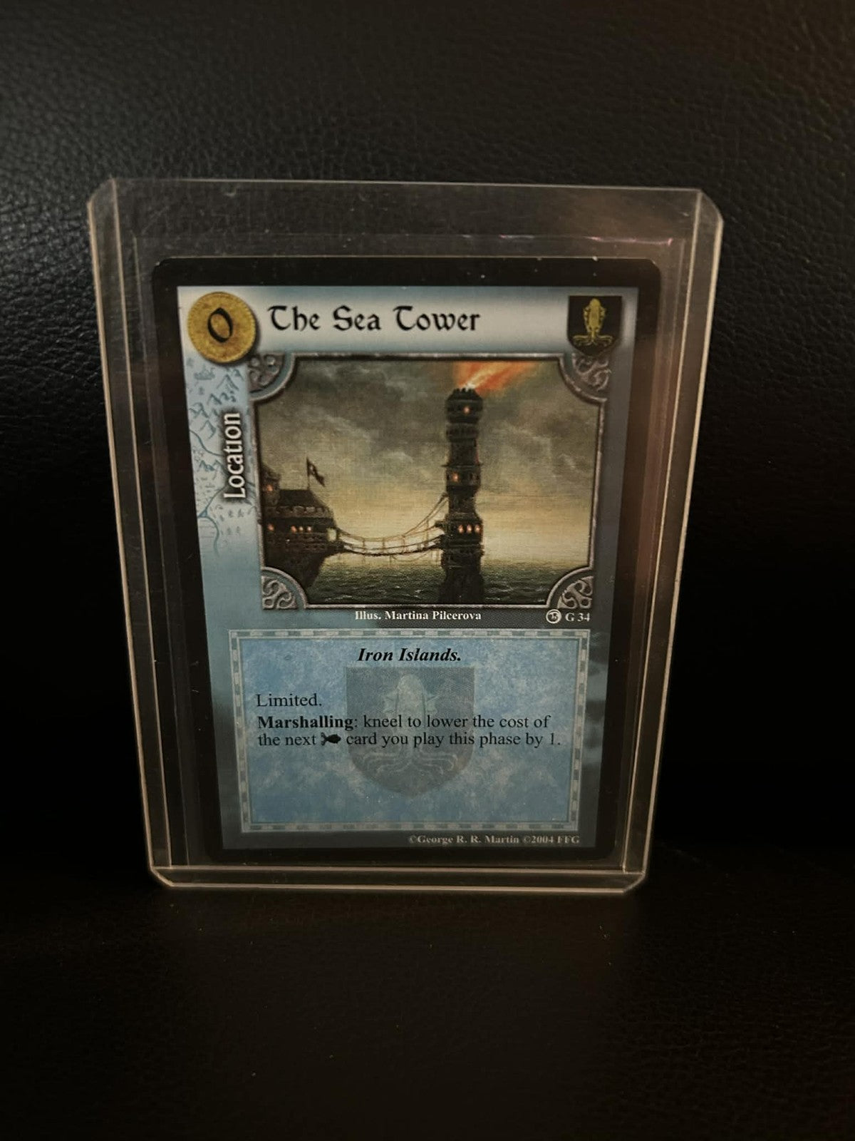 The Sea Tower #G34 Ice & Fire Premium Starter A Game of Thrones Leicht bespielt