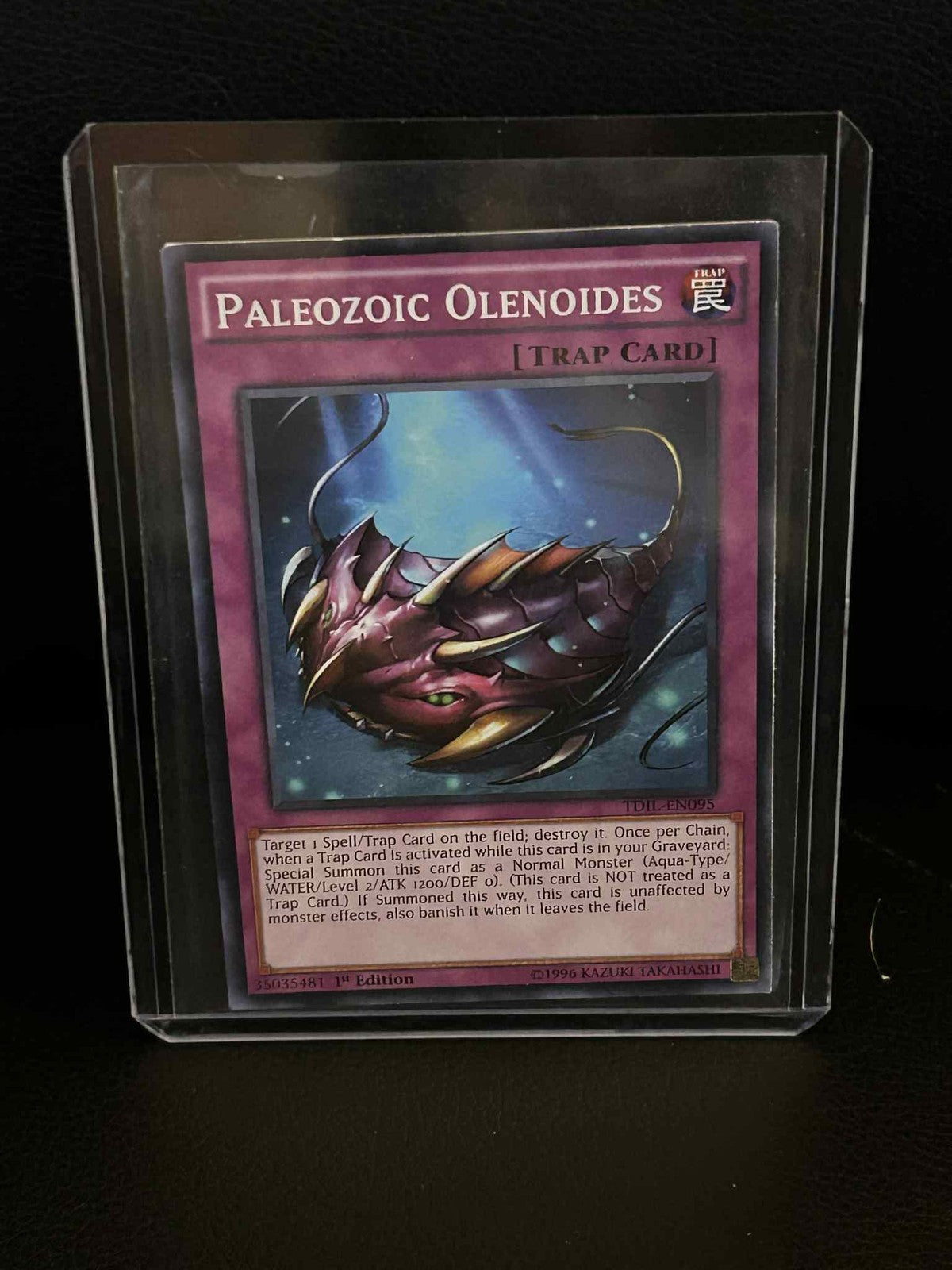 Paleozoic Olenoides - TDIL-EN095 - Common - 1st Edition The Dark Illusion Yu-Gi-