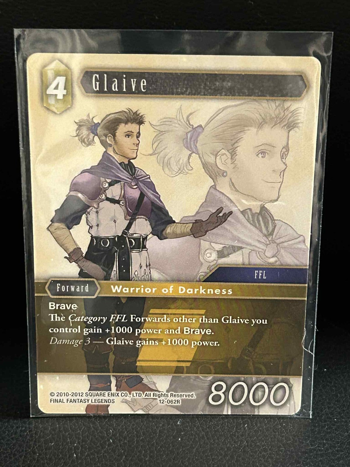 Glaive - 12-062R Opus XII: Crystal Awakening Final Fantasy