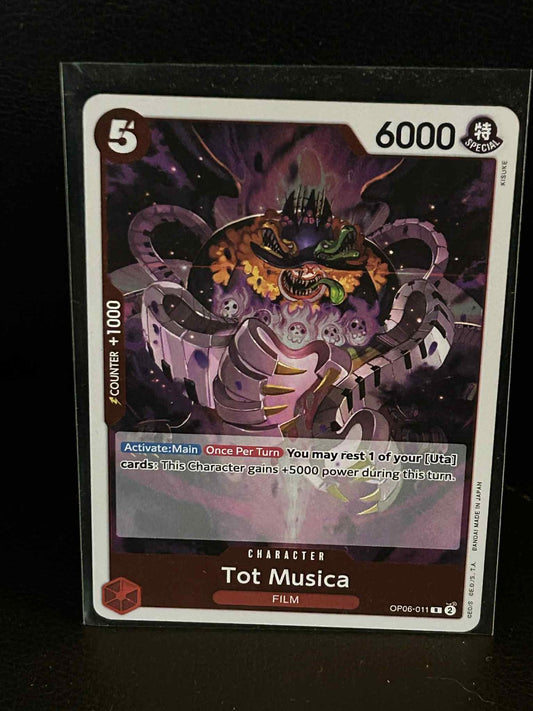 Tot Musica - OP06-011 - R - Foil Booster OP-06: Wings of the Captain One Piece